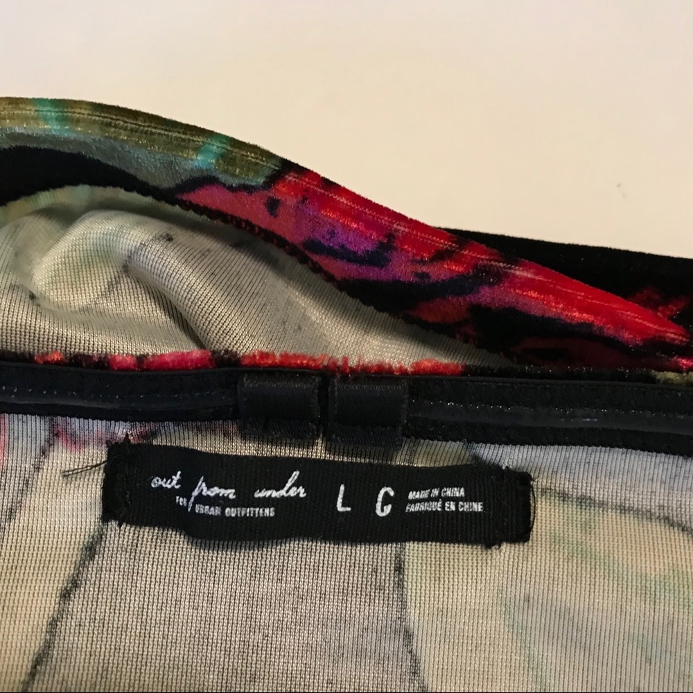 Out From Under Diandra Velour Bandeau Top Large - Picture 6 of 8